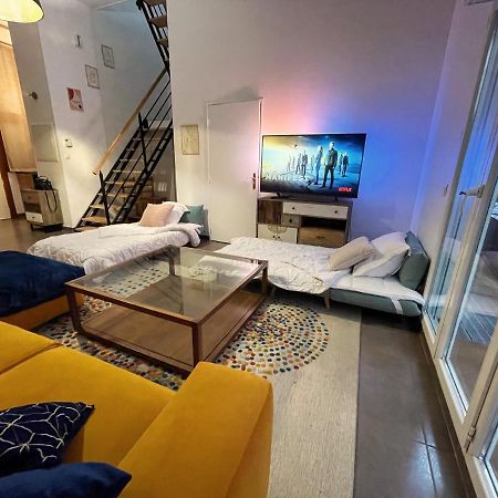 Magnifique Villa Avec Jacuzzi Au Pied Du Stade Saint-Denis  Bagian luar foto