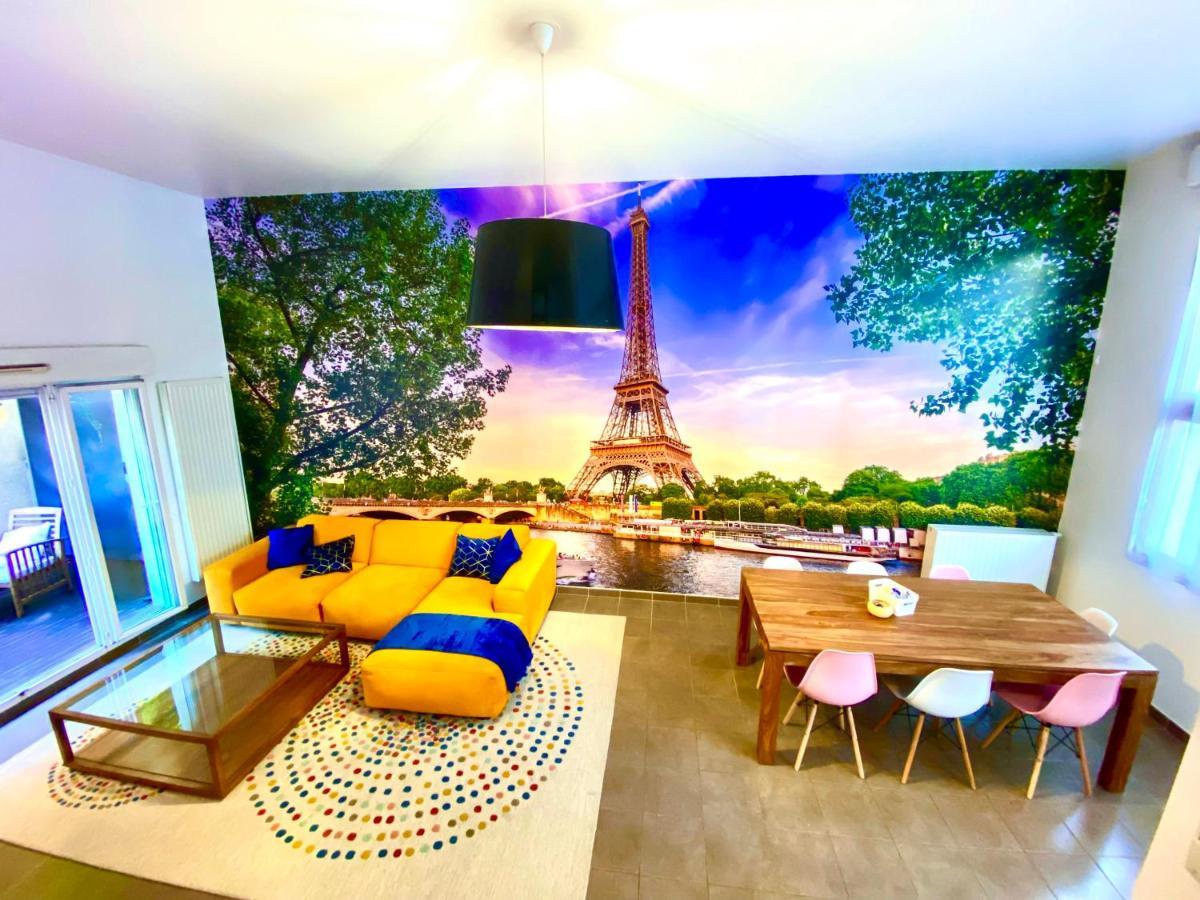 Magnifique Villa Avec Jacuzzi Au Pied Du Stade Saint-Denis  Bagian luar foto