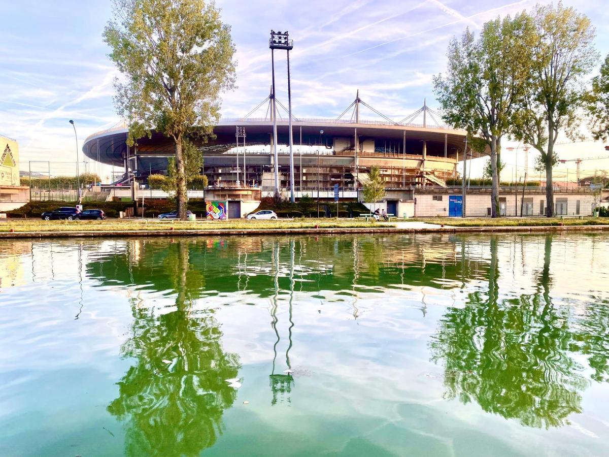 Magnifique Villa Avec Jacuzzi Au Pied Du Stade Saint-Denis  Bagian luar foto