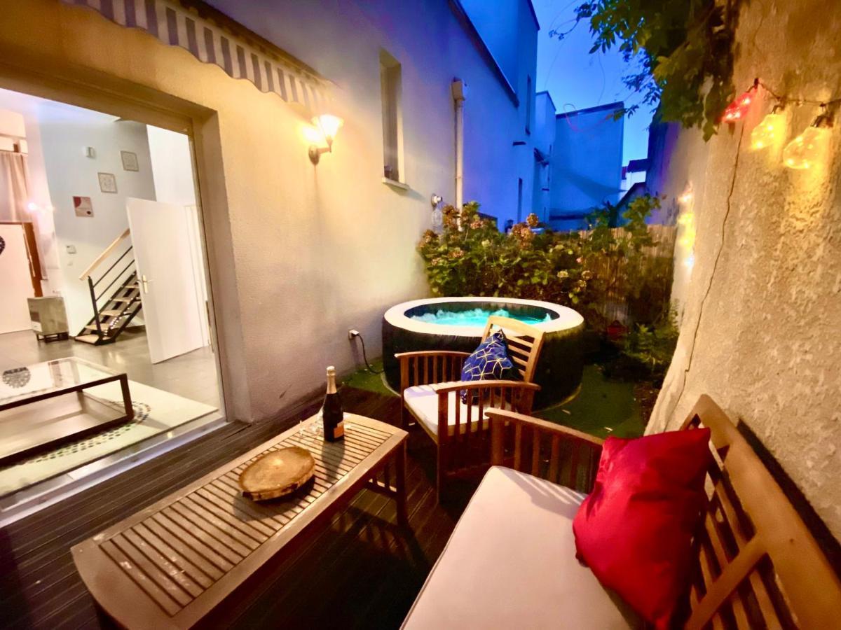 Magnifique Villa Avec Jacuzzi Au Pied Du Stade Saint-Denis  Bagian luar foto