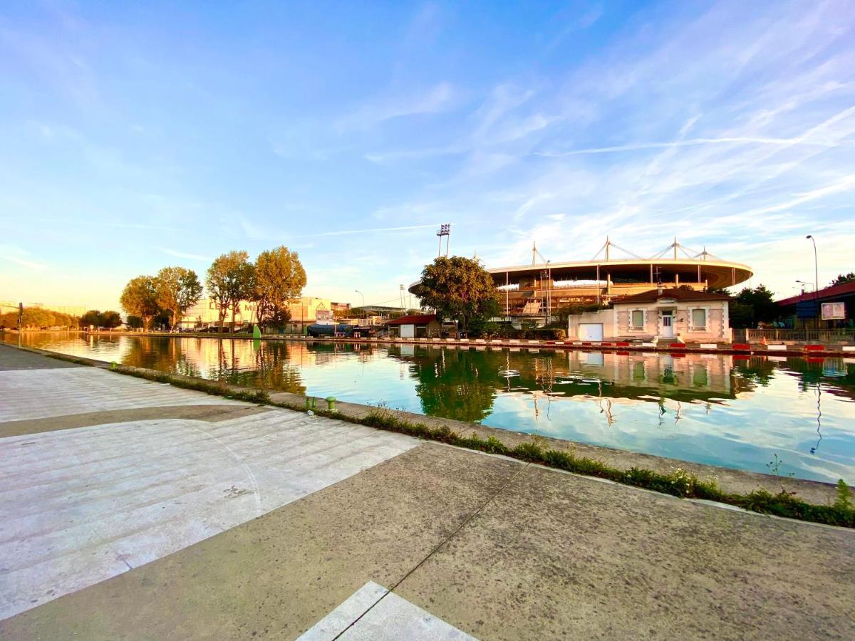 Magnifique Villa Avec Jacuzzi Au Pied Du Stade Saint-Denis  Bagian luar foto