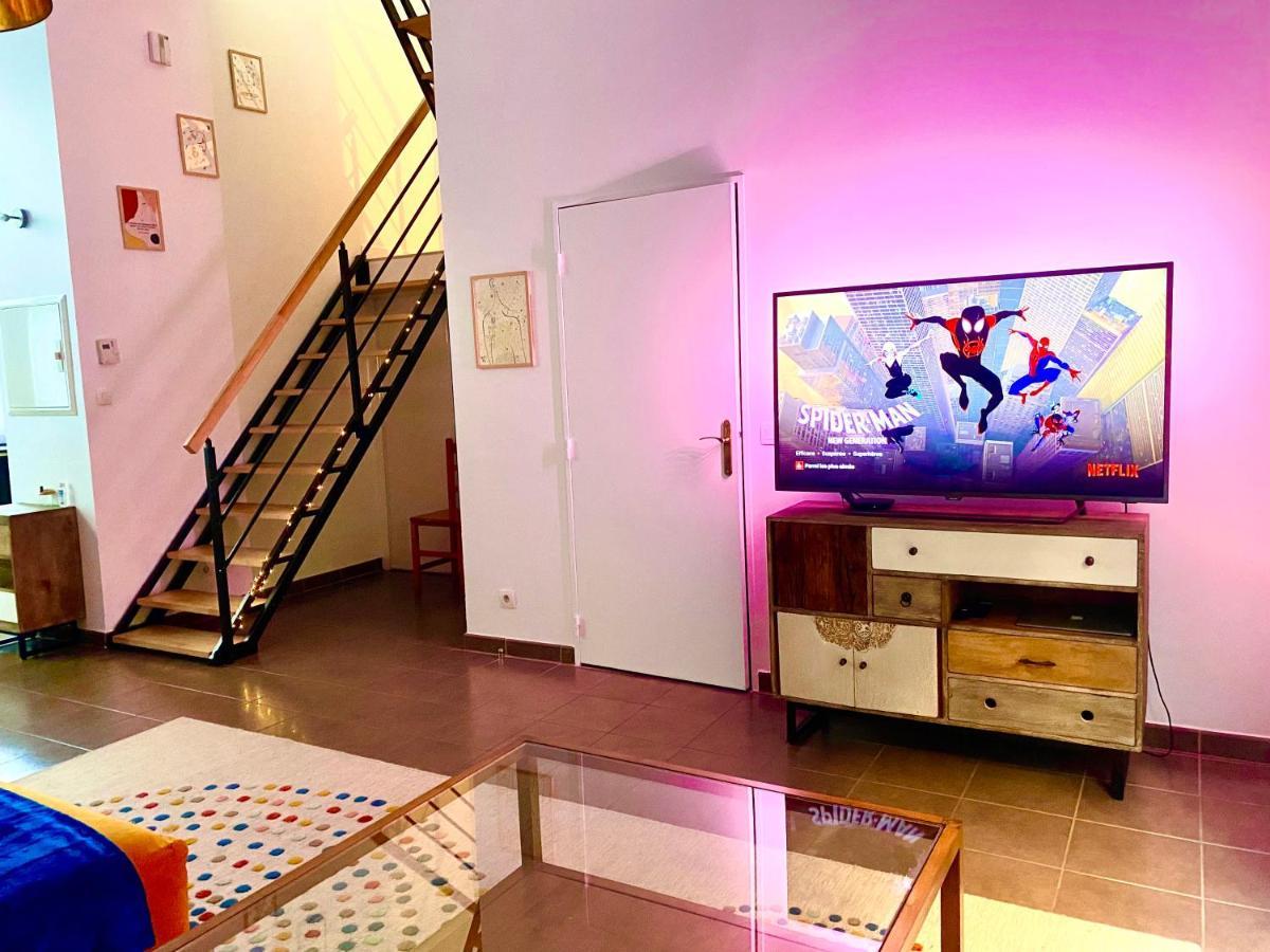 Magnifique Villa Avec Jacuzzi Au Pied Du Stade Saint-Denis  Bagian luar foto