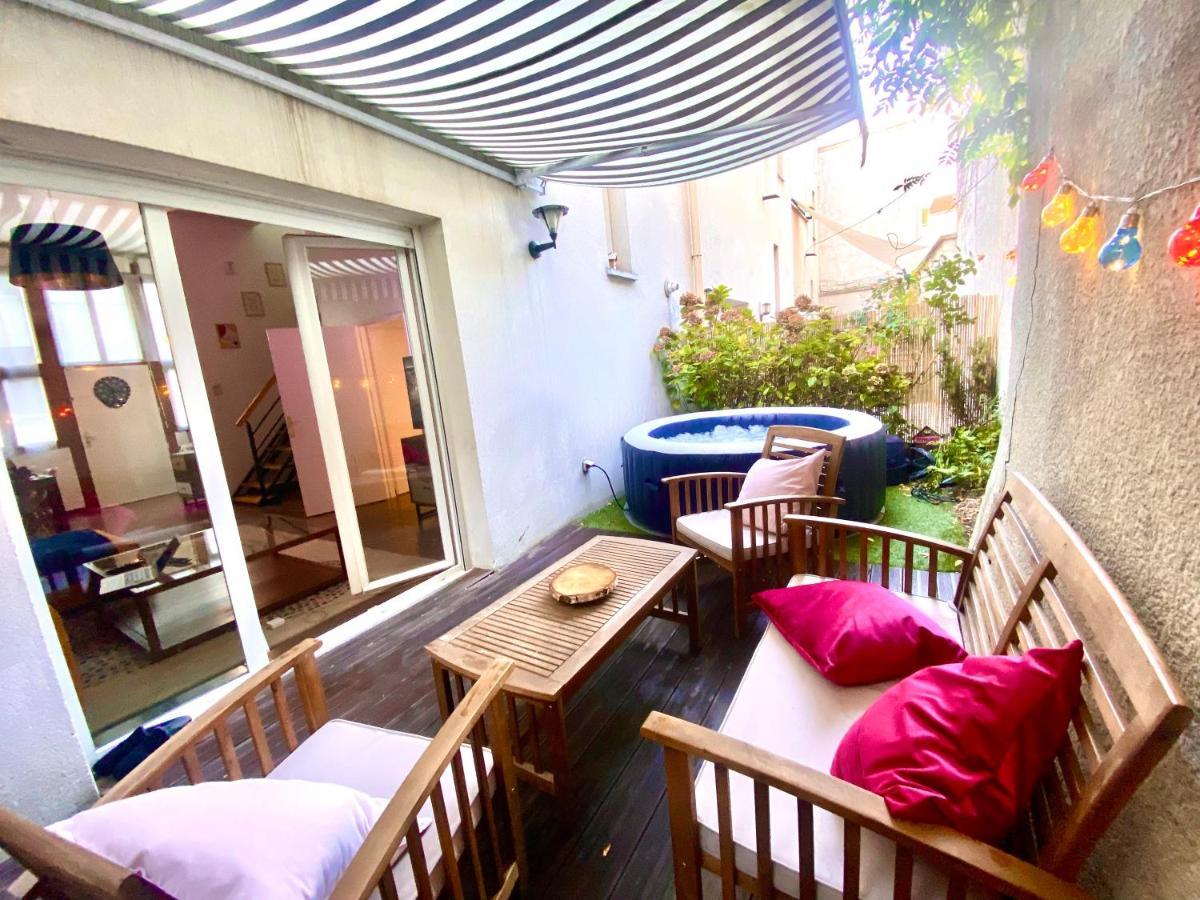 Magnifique Villa Avec Jacuzzi Au Pied Du Stade Saint-Denis  Bagian luar foto