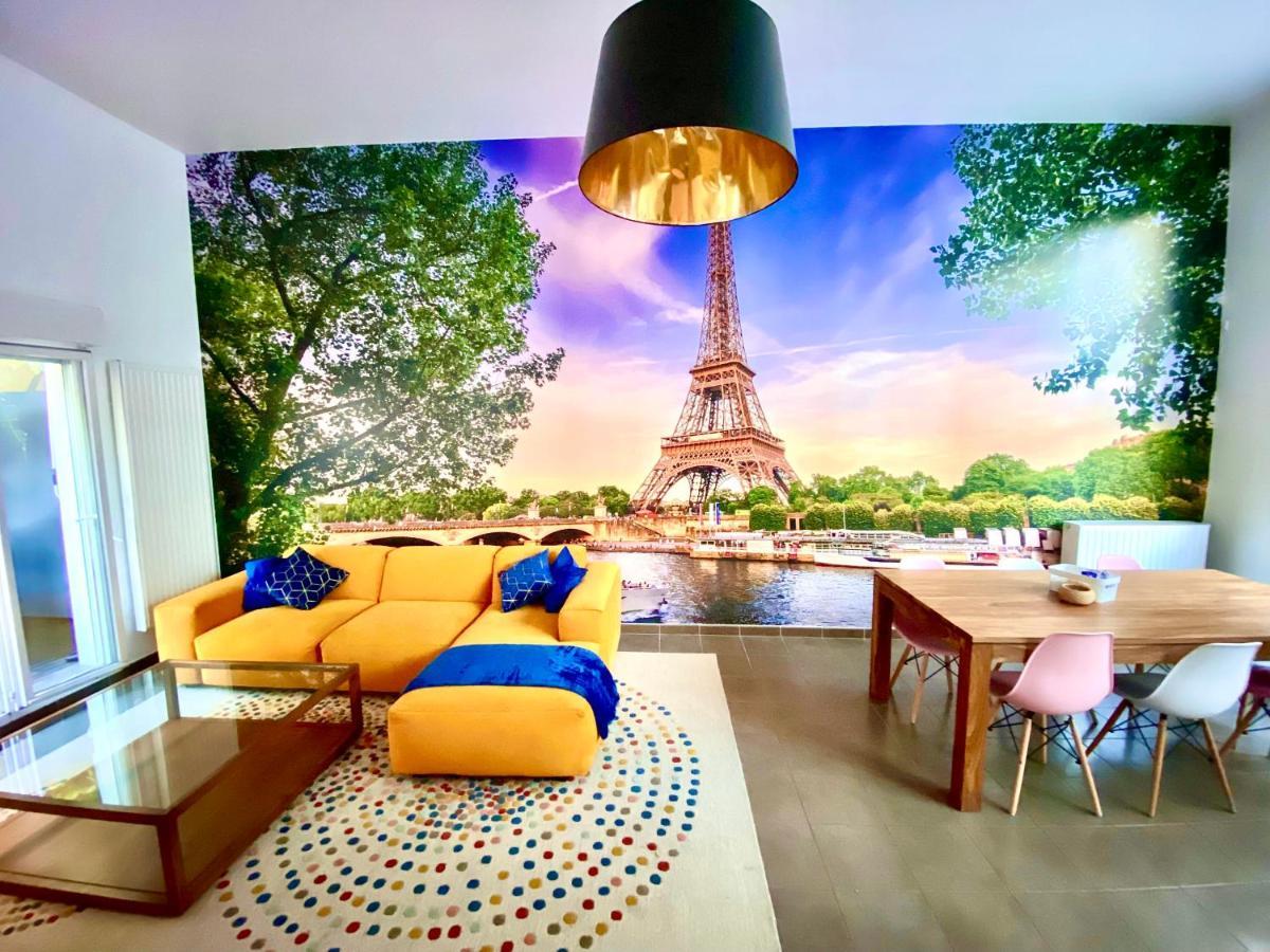 Magnifique Villa Avec Jacuzzi Au Pied Du Stade Saint-Denis  Bagian luar foto