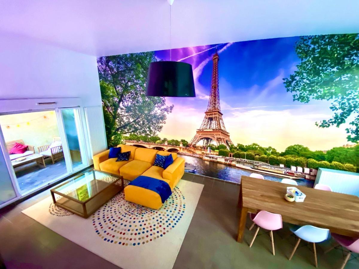 Magnifique Villa Avec Jacuzzi Au Pied Du Stade Saint-Denis  Bagian luar foto