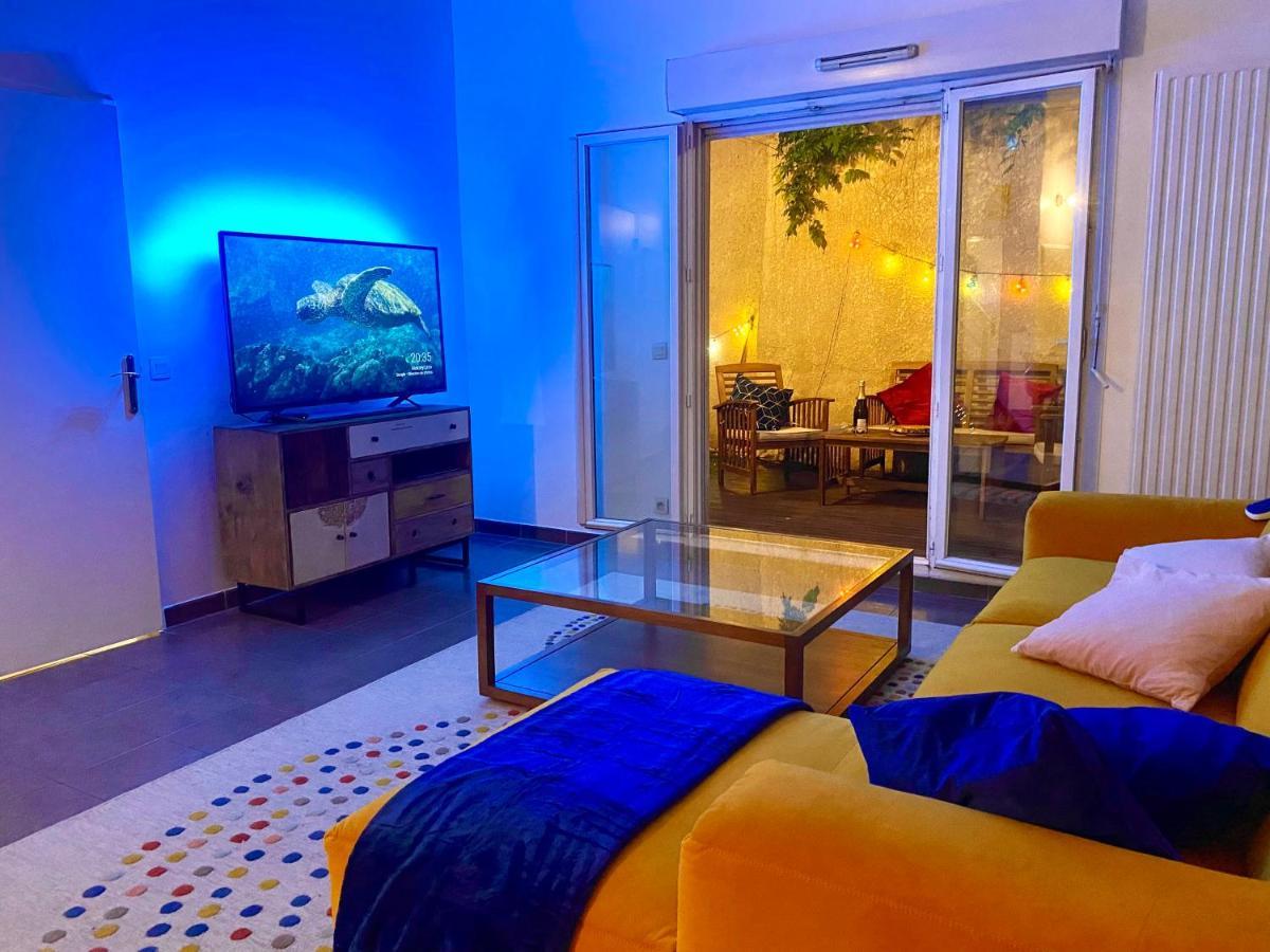 Magnifique Villa Avec Jacuzzi Au Pied Du Stade Saint-Denis  Bagian luar foto