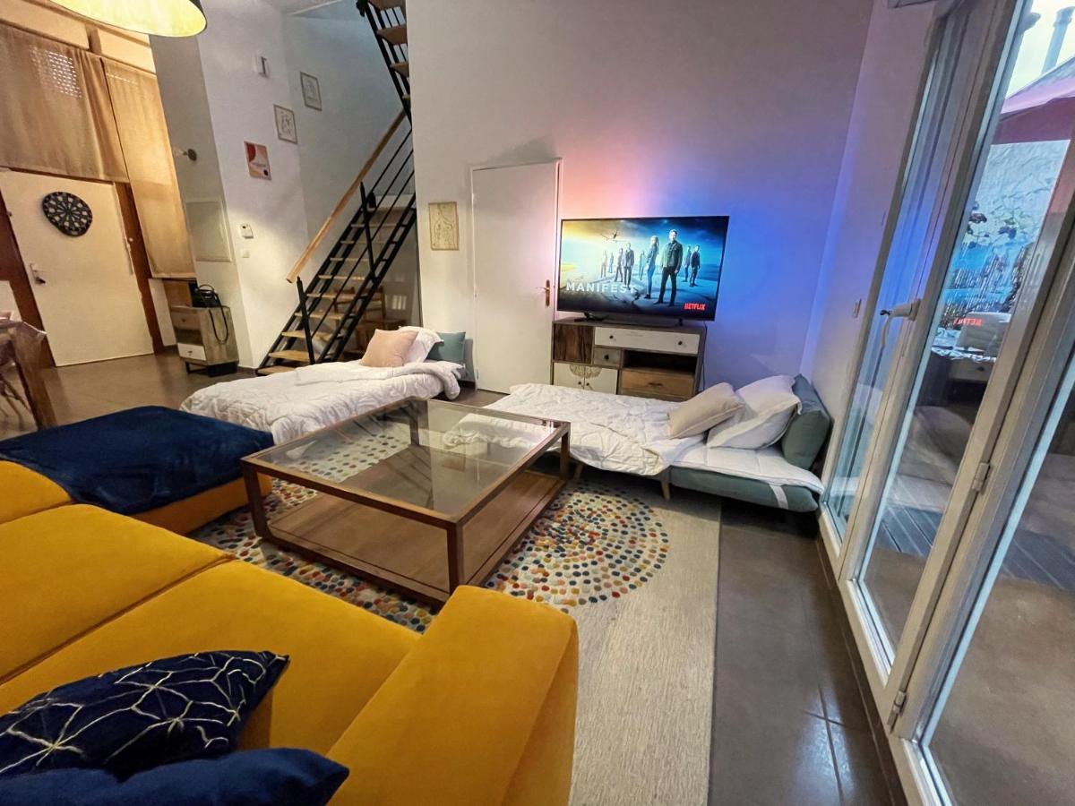 Magnifique Villa Avec Jacuzzi Au Pied Du Stade Saint-Denis  Bagian luar foto